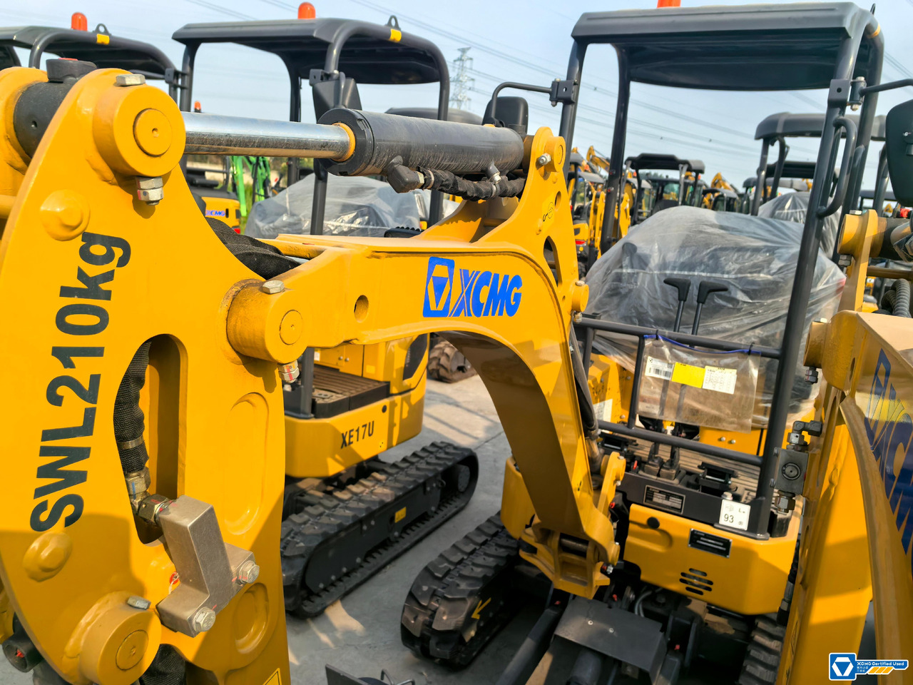 XCMG XE17U second hand hydraulic excavator mini for sale - Excavator pe şenile: Foto 3 XCMG XE17U second hand hydraulic excavator mini for sale - Excavator pe şenile: Foto 3