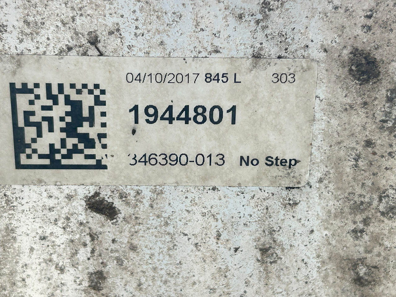 DAF XF 106 480 845L 2327x675x620 - Rezervor combustibil pentru Camion: Foto 3 DAF XF 106 480 845L 2327x675x620 - Rezervor combustibil pentru Camion: Foto 3