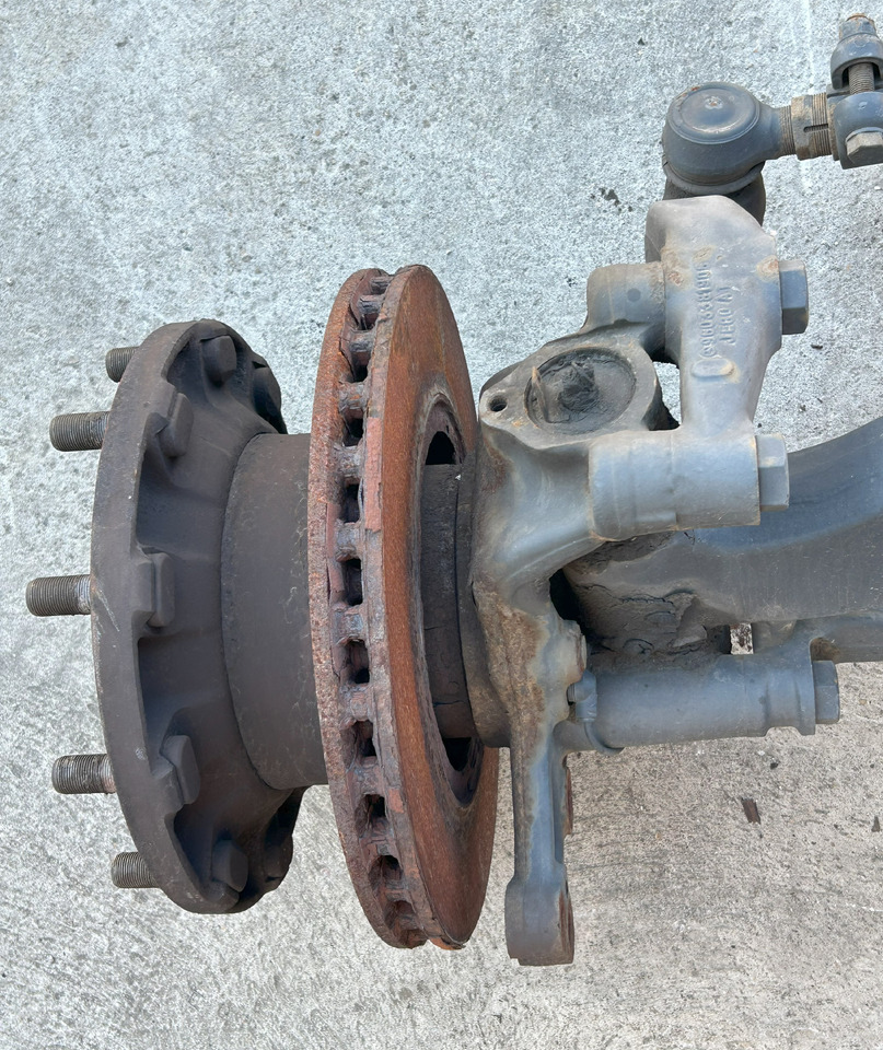 MERCEDES ACTROS MP4 AXLE + HUBS FRONT - Axă față pentru Camion: Foto 2 MERCEDES ACTROS MP4 AXLE + HUBS FRONT - Axă față pentru Camion: Foto 2