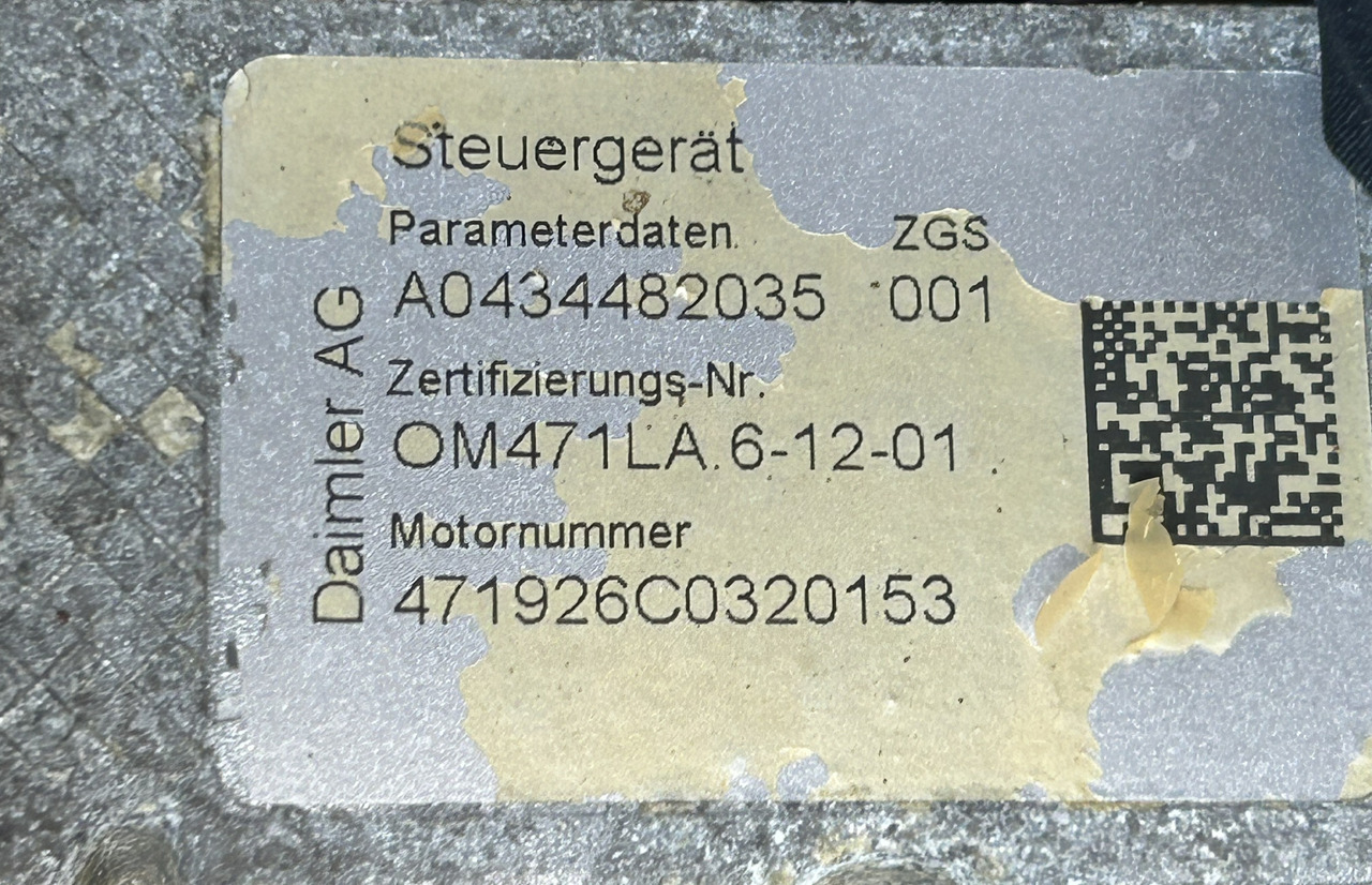 MERCEDES ACTROS MP4 OM471 926 - Motor pentru Camion: Foto 5 MERCEDES ACTROS MP4 OM471 926 - Motor pentru Camion: Foto 5