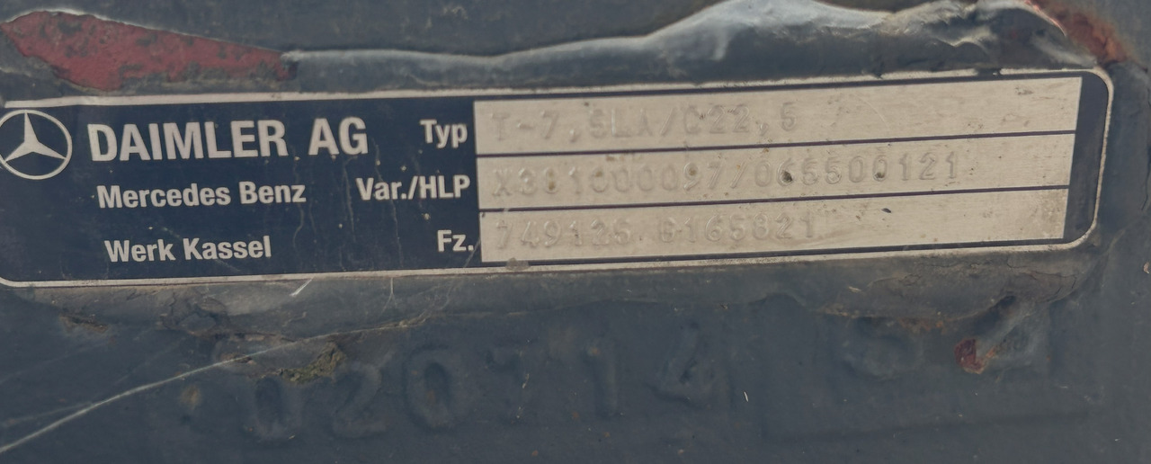 MERCEDES ACTROS MP4 TRAILING AXLE - Axă spate: Foto 4 MERCEDES ACTROS MP4 TRAILING AXLE - Axă spate: Foto 4