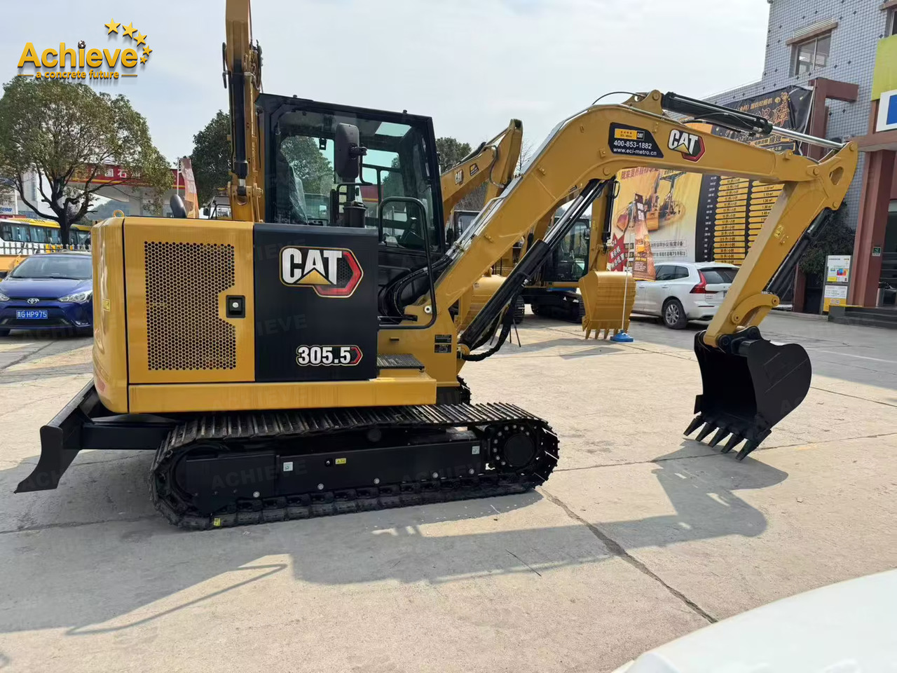 CATERPILLAR CAT® 305.5E2 small Cat C2.4 DI Mini Hydraulic Excavator 0.22 m³ 34.1 kw/rpm 35.0 kN 【ACHIEVE】 TOP CONDITION!!! - Mini excavator: Foto 2 CATERPILLAR CAT® 305.5E2 small Cat C2.4 DI Mini Hydraulic Excavator 0.22 m³ 34.1 kw/rpm 35.0 kN 【ACHIEVE】 TOP CONDITION!!! - Mini excavator: Foto 2