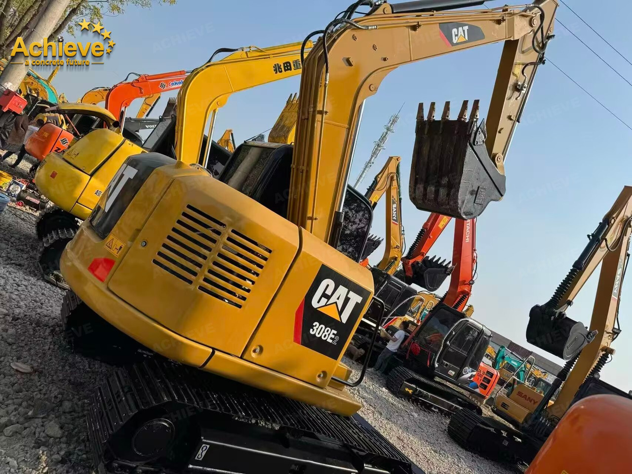 CATERPILLAR CATERPILLAR 307 CAT 36.5kW/h C2.4 DI 7,500 kg 51.0 kN 4.9 km/h【ACHIEVE】 TOP CONDITION!!! - Mini excavator: Foto 4 CATERPILLAR CATERPILLAR 307 CAT 36.5kW/h C2.4 DI 7,500 kg 51.0 kN 4.9 km/h【ACHIEVE】 TOP CONDITION!!! - Mini excavator: Foto 4