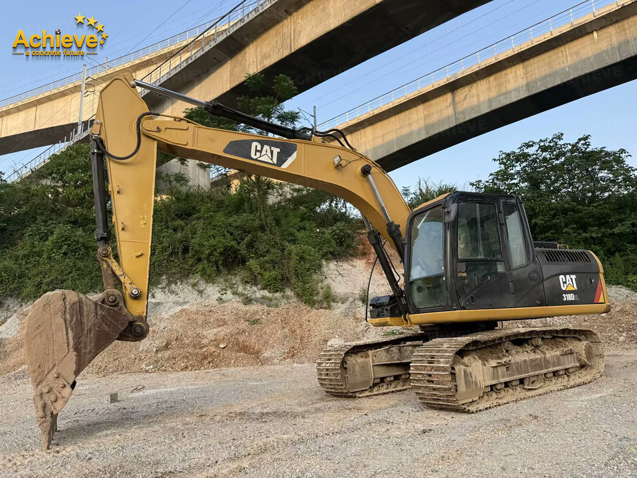 Caterpillar 318DL hydraulic excavator 0.72-0.8 m³ 91 kw/rpm 42.0-42.3 kN Cat® C4.2 【ACHIEVE】 TOP CONDITION!!! - Excavator pe şenile: Foto 3 Caterpillar 318DL hydraulic excavator 0.72-0.8 m³ 91 kw/rpm 42.0-42.3 kN Cat® C4.2 【ACHIEVE】 TOP CONDITION!!! - Excavator pe şenile: Foto 3