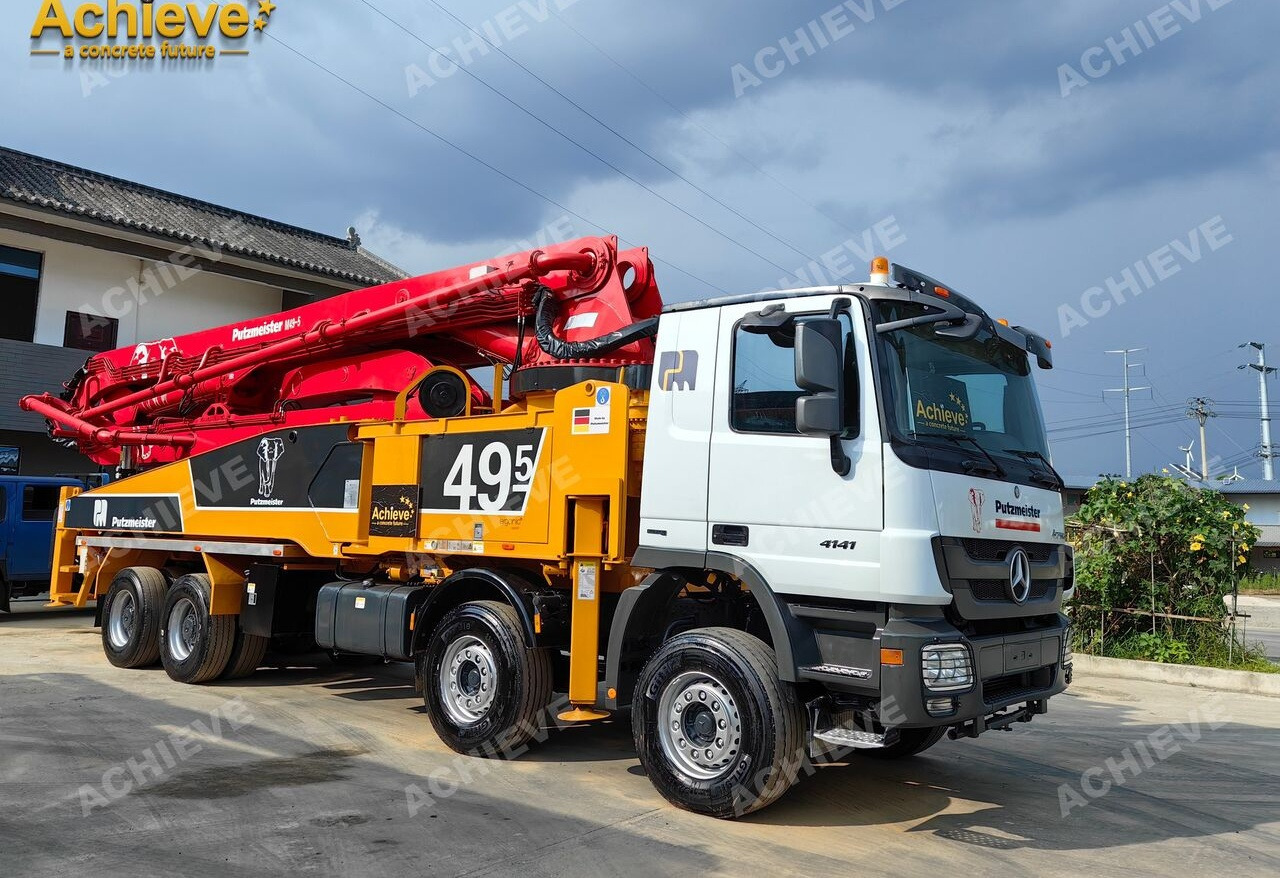 PUTZMEISTER Mercedes-Benz 4141 Putzmeister 49.5M 【ACHIEVE】TOP CONDITION!!! - Autopompă de beton: Foto 1 PUTZMEISTER Mercedes-Benz 4141 Putzmeister 49.5M 【ACHIEVE】TOP CONDITION!!! - Autopompă de beton: Foto 1