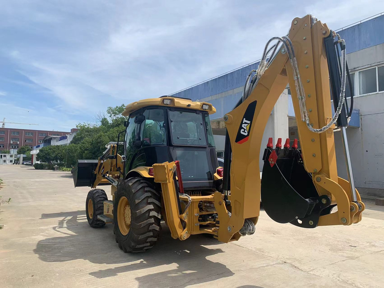 CATERPILLAR Backhoe Loader CAT 420F with Telescopic Boom - Buldoexcavator: Foto 2 CATERPILLAR Backhoe Loader CAT 420F with Telescopic Boom - Buldoexcavator: Foto 2