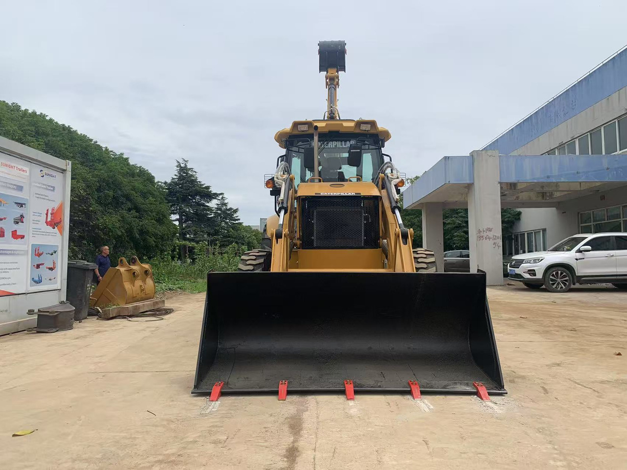 Caterpillar 4x4 Backhoe Loader CAT 420, 428 - Buldoexcavator: Foto 2 Caterpillar 4x4 Backhoe Loader CAT 420, 428 - Buldoexcavator: Foto 2