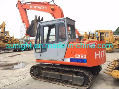Cheap 6 Ton Mini Excavator Hitachii Ex60 Small Excavator on Sale - Excavator pe şenile: Foto 1 Cheap 6 Ton Mini Excavator Hitachii Ex60 Small Excavator on Sale - Excavator pe şenile: Foto 1