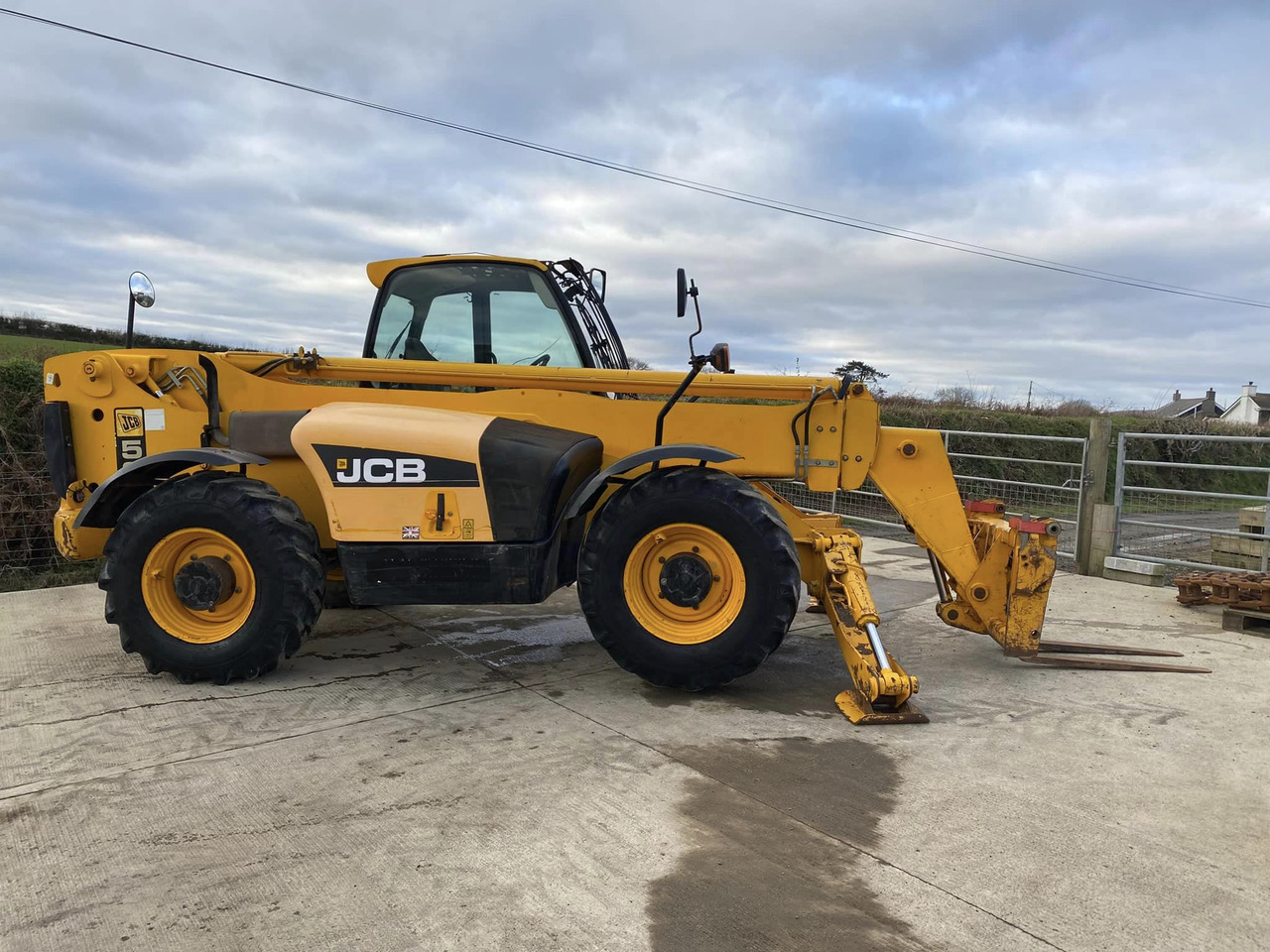 JCB Telehandler 535-5 Original Color 3.5 ton Capacity - Stivuitor telescopic: Foto 2 JCB Telehandler 535-5 Original Color 3.5 ton Capacity - Stivuitor telescopic: Foto 2