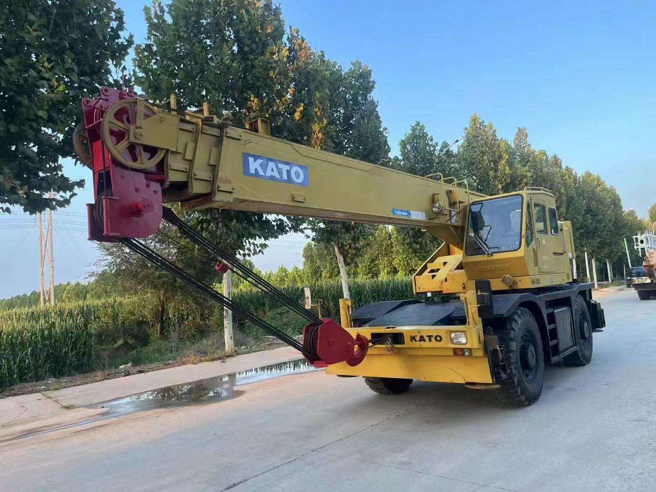 KATO KR250 Good Price 25 ton Rough Terrain Crane - Automacara: Foto 2 KATO KR250 Good Price 25 ton Rough Terrain Crane - Automacara: Foto 2