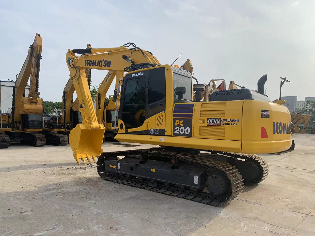 Komatsu 20 ton Excavator PC200-7, PC200-8 with Hydraulic Hammer - Excavator pe şenile: Foto 4 Komatsu 20 ton Excavator PC200-7, PC200-8 with Hydraulic Hammer - Excavator pe şenile: Foto 4