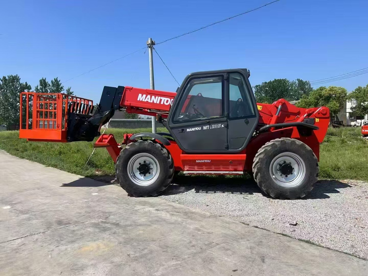 MANITOU 1235S Telehandler Secondhand Condition Forklift with Telescopic Boom - Stivuitor telescopic: Foto 1 MANITOU 1235S Telehandler Secondhand Condition Forklift with Telescopic Boom - Stivuitor telescopic: Foto 1