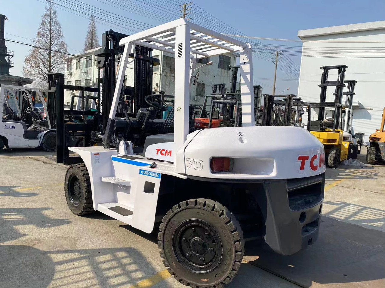 TCM 7 ton Diesel Forklift Used Condition FD70 Forklift Truck - Stivuitor diesel: Foto 2 TCM 7 ton Diesel Forklift Used Condition FD70 Forklift Truck - Stivuitor diesel: Foto 2