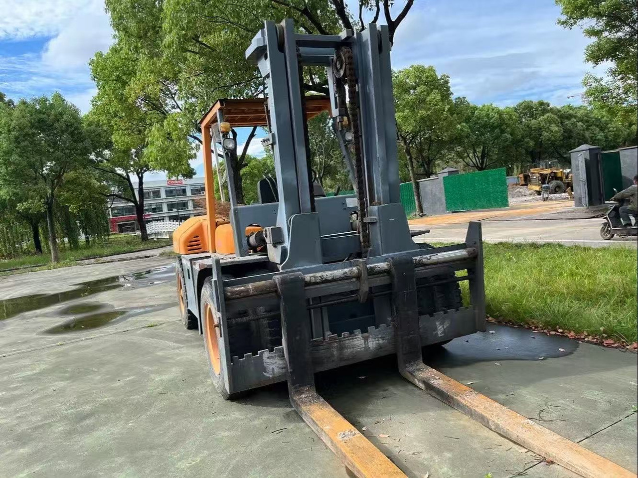 TCM FD100 Forklift Original Color 10 ton Forklift Truck - Stivuitor diesel: Foto 4 TCM FD100 Forklift Original Color 10 ton Forklift Truck - Stivuitor diesel: Foto 4