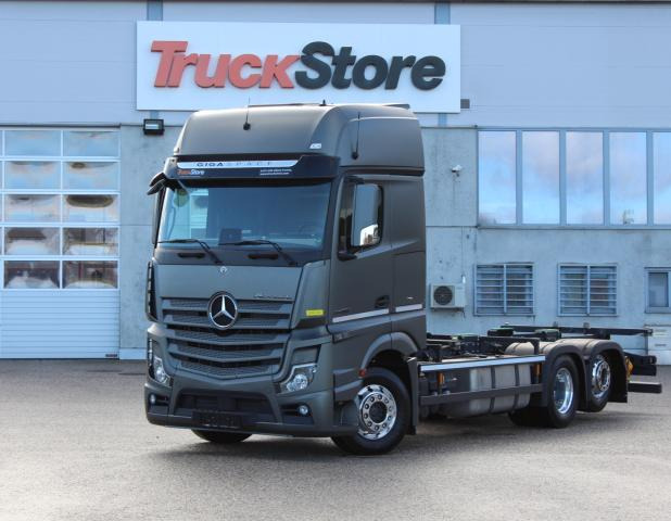 Mercedes-Benz Actros 2552LL ENA - Camion transport containere/ Swap body: Foto 1 Mercedes-Benz Actros 2552LL ENA - Camion transport containere/ Swap body: Foto 1