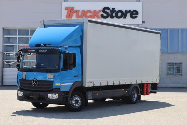 Mercedes-Benz Atego 1230 L - Camion cu prelată: Foto 1 Mercedes-Benz Atego 1230 L - Camion cu prelată: Foto 1