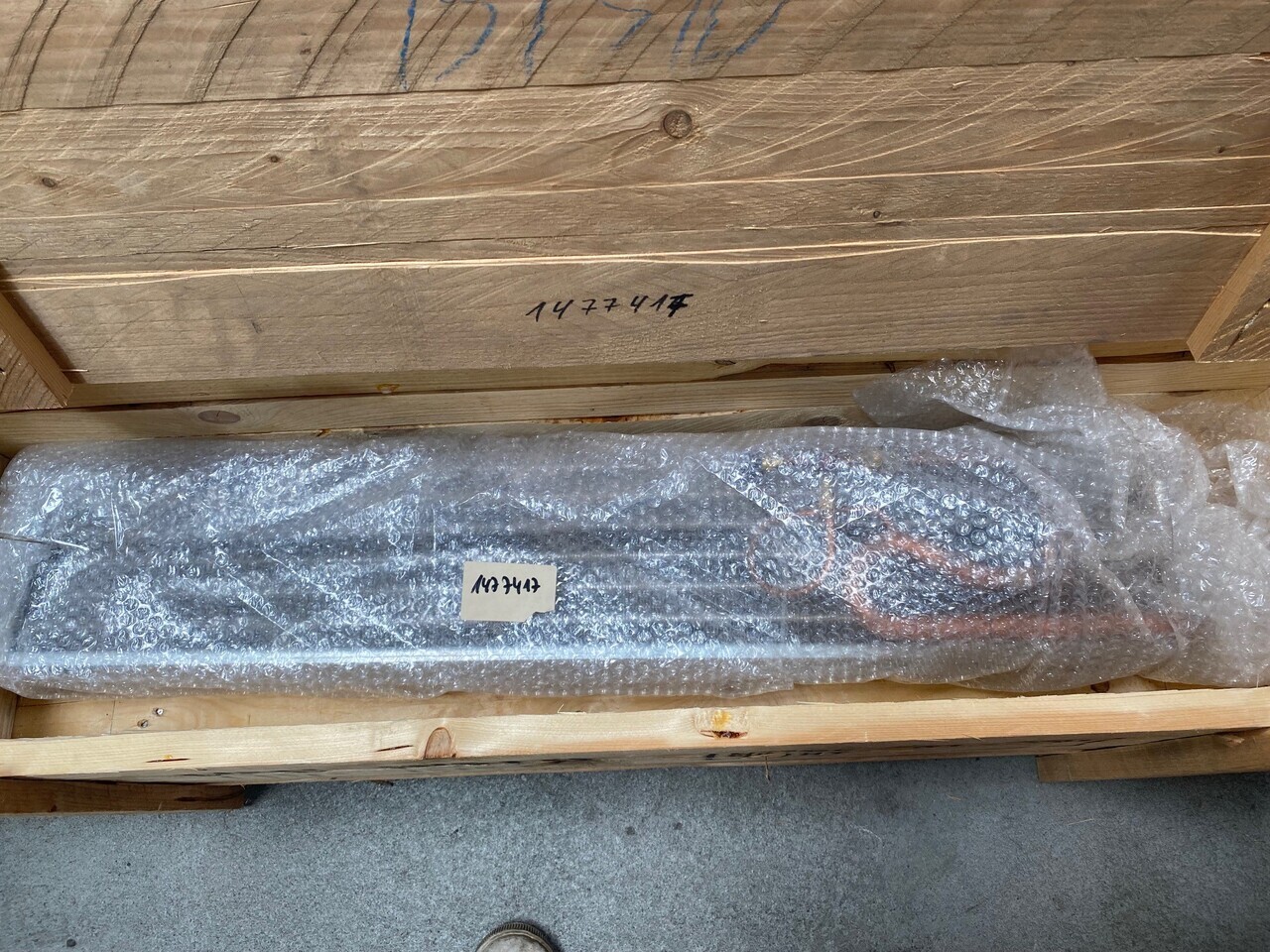 O&K Terex RH120 RH170 RH200 RH340 6030 6040 6050 6060 Evaporator 1477417 1451288 533-6839 - Piesă de schimb: Foto 1 O&K Terex RH120 RH170 RH200 RH340 6030 6040 6050 6060 Evaporator 1477417 1451288 533-6839 - Piesă de schimb: Foto 1