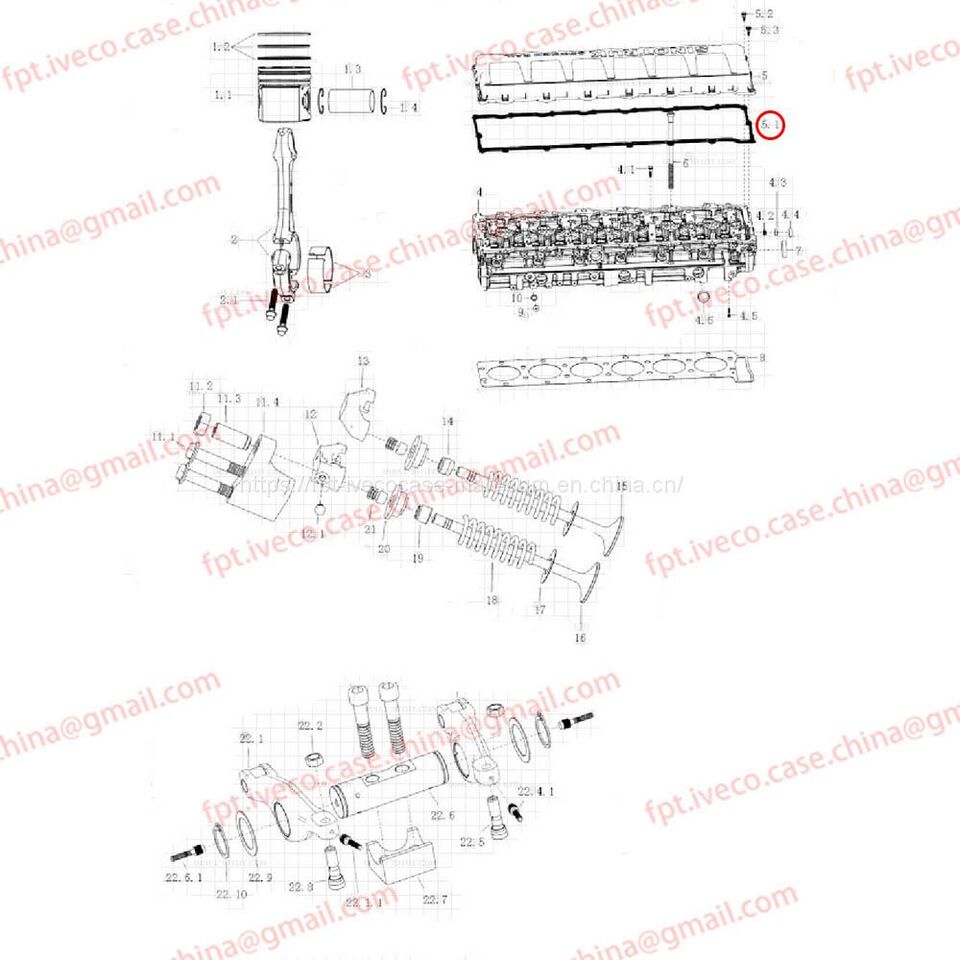 MAN D2066 Cylinder head cover gasket 03905-0177 - Garnitură motor pentru Camion: Foto 1 MAN D2066 Cylinder head cover gasket 03905-0177 - Garnitură motor pentru Camion: Foto 1
