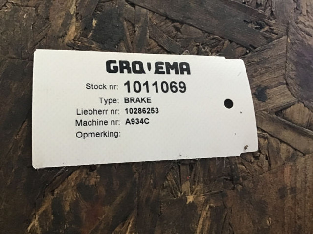 Liebherr Brake - Tambur de frână: Foto 4 Liebherr Brake - Tambur de frână: Foto 4