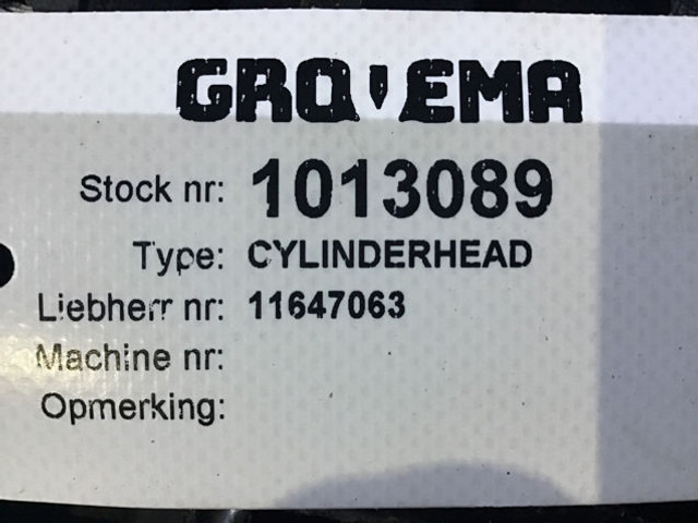 Liebherr Cylinderhead - Blocul cilindrilor: Foto 5 Liebherr Cylinderhead - Blocul cilindrilor: Foto 5