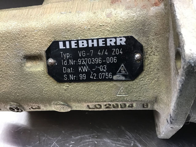 Liebherr Pilot control Unit - Schimbător de viteze: Foto 5 Liebherr Pilot control Unit - Schimbător de viteze: Foto 5