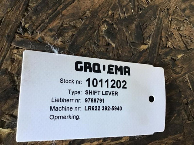 Liebherr Shift Lever - Schimbător de viteze: Foto 4 Liebherr Shift Lever - Schimbător de viteze: Foto 4