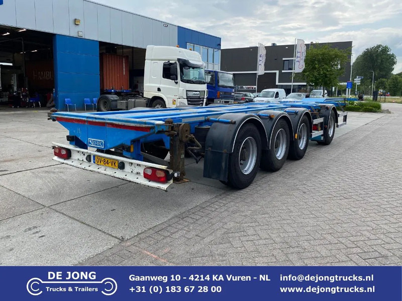 D-Tec CT-43-04D VCC-05 Combitrailer / 4 Axles / 1x Lift Axle - Semiremorcă transport containere/ Swap body: Foto 1 D-Tec CT-43-04D VCC-05 Combitrailer / 4 Axles / 1x Lift Axle - Semiremorcă transport containere/ Swap body: Foto 1