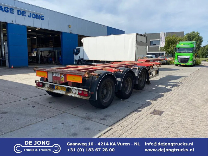 D-Tec FT-43-03V / Flexitrailer / 3x Extendable / SAF / 1x Lift Axle - Semiremorcă transport containere/ Swap body: Foto 1 D-Tec FT-43-03V / Flexitrailer / 3x Extendable / SAF / 1x Lift Axle - Semiremorcă transport containere/ Swap body: Foto 1