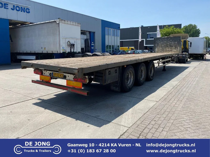 Groenewegen DRO-12-27 / Plateau Trailer / Hard-Wood Floor / BPW + Drum - Semiremorcă platformă: Foto 1 Groenewegen DRO-12-27 / Plateau Trailer / Hard-Wood Floor / BPW + Drum - Semiremorcă platformă: Foto 1