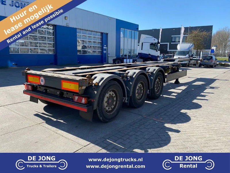 Kögel S24-2 Container Chassis / SAF + Disc / 1x Extendable / 1x Lift Axle - Semiremorcă transport containere/ Swap body: Foto 1 Kögel S24-2 Container Chassis / SAF + Disc / 1x Extendable / 1x Lift Axle - Semiremorcă transport containere/ Swap body: Foto 1