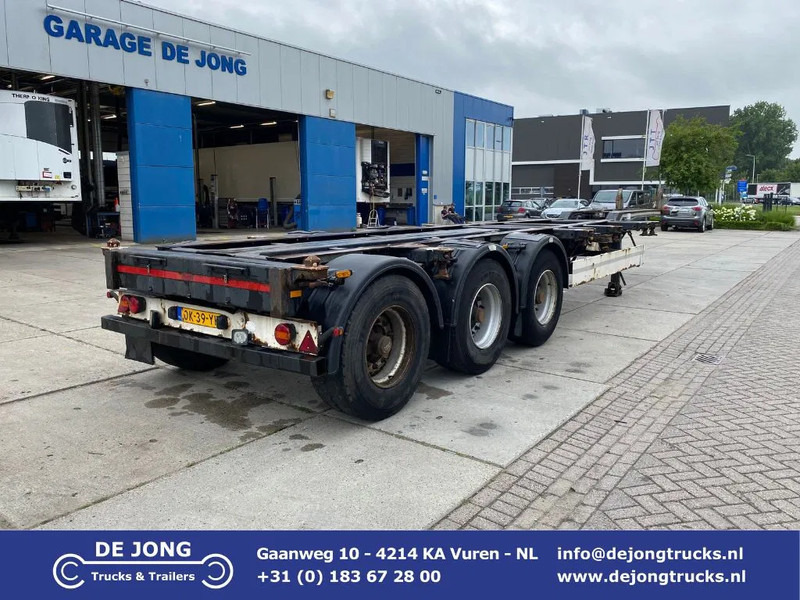 Kögel SW24 Container Chassis / 2x Extendable / BPW + Drum - Semiremorcă transport containere/ Swap body: Foto 1 Kögel SW24 Container Chassis / 2x Extendable / BPW + Drum - Semiremorcă transport containere/ Swap body: Foto 1