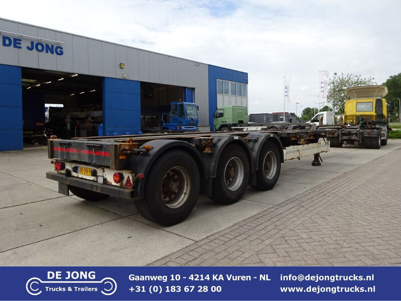 Kögel SW24 Container Chassis / 2x Extendable / BPW + Drum - Semiremorcă transport containere/ Swap body: Foto 1 Kögel SW24 Container Chassis / 2x Extendable / BPW + Drum - Semiremorcă transport containere/ Swap body: Foto 1