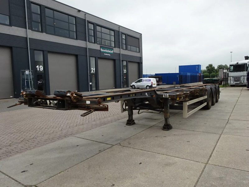 Krone SD 27 / Container Chassis / BPW + Drum / 1x Extendable / 45 FT - Semiremorcă transport containere/ Swap body: Foto 4 Krone SD 27 / Container Chassis / BPW + Drum / 1x Extendable / 45 FT - Semiremorcă transport containere/ Swap body: Foto 4