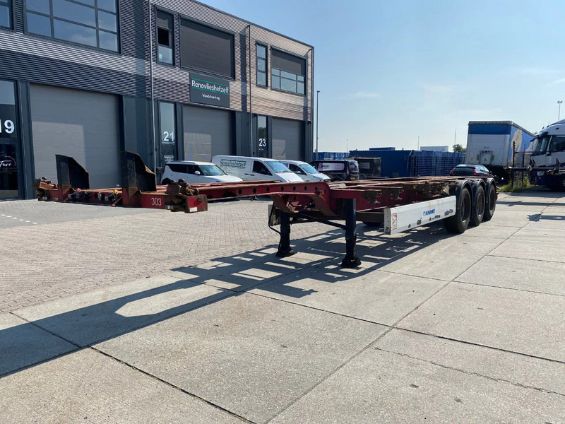 Krone SD 27 / container chassis / BPW + Disc / 1x Lift Axle - Semiremorcă transport containere/ Swap body: Foto 4 Krone SD 27 / container chassis / BPW + Disc / 1x Lift Axle - Semiremorcă transport containere/ Swap body: Foto 4