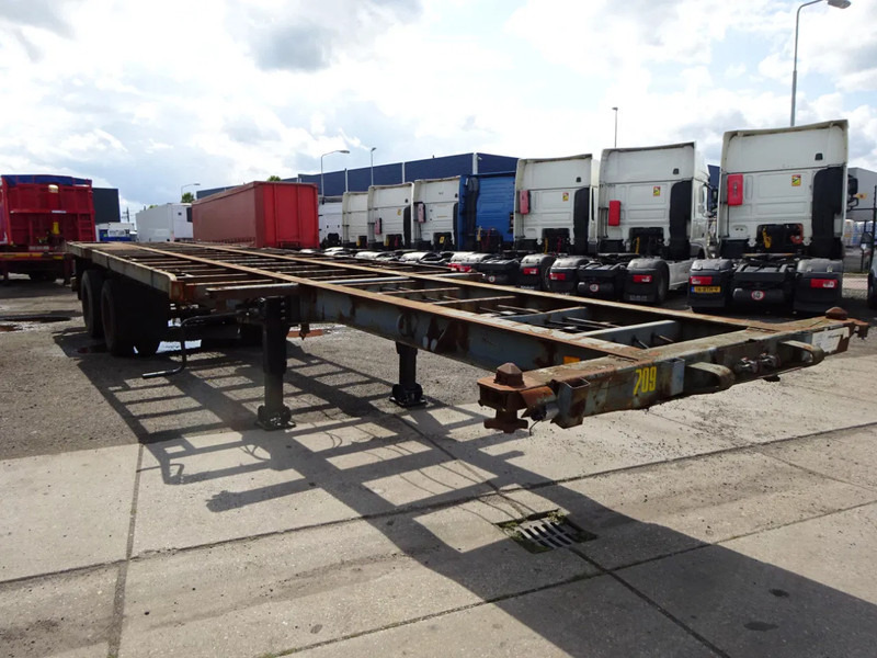 Pacton 40 FT Container Chassis / Steel Supsension / Double Air - Semiremorcă transport containere/ Swap body: Foto 5 Pacton 40 FT Container Chassis / Steel Supsension / Double Air - Semiremorcă transport containere/ Swap body: Foto 5