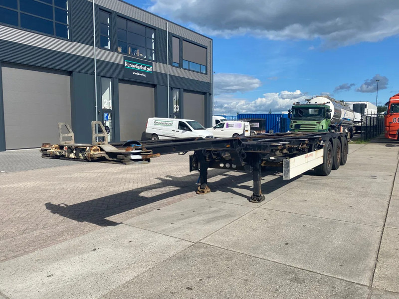 Schmitz Cargobull SCF 24 Chassis / SAF + Disc / 2x Extendable / Lift Axle - Semiremorcă transport containere/ Swap body: Foto 4 Schmitz Cargobull SCF 24 Chassis / SAF + Disc / 2x Extendable / Lift Axle - Semiremorcă transport containere/ Swap body: Foto 4