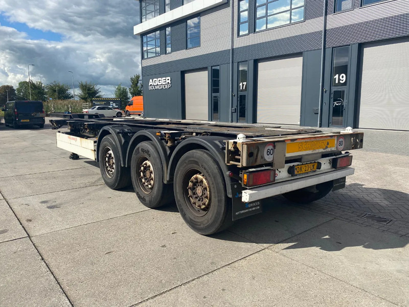 Schmitz Cargobull SCF 24 Chassis / SAF + Disc / 2x Extendable / Lift Axle - Semiremorcă transport containere/ Swap body: Foto 3 Schmitz Cargobull SCF 24 Chassis / SAF + Disc / 2x Extendable / Lift Axle - Semiremorcă transport containere/ Swap body: Foto 3