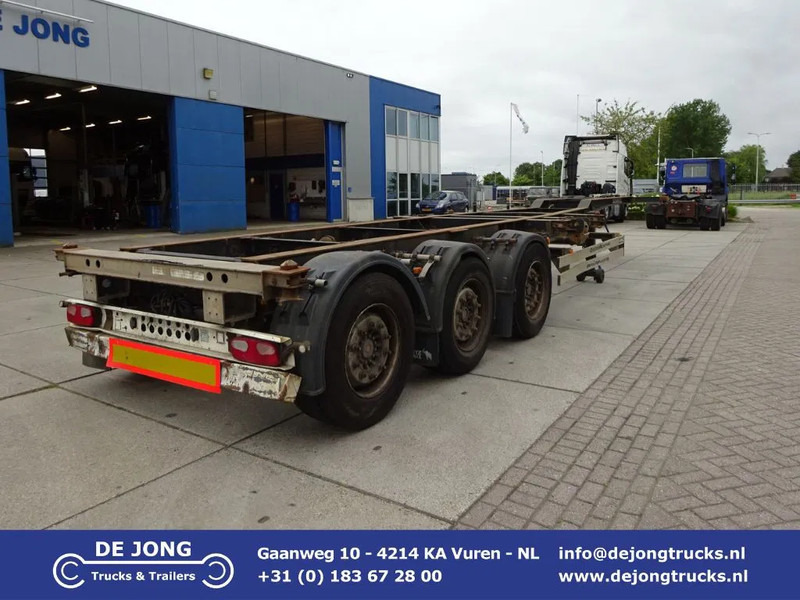 Schmitz Cargobull SCF 27 / SAF + Disc / 1x Extendable / 1x Lift Axle - Semiremorcă transport containere/ Swap body: Foto 1 Schmitz Cargobull SCF 27 / SAF + Disc / 1x Extendable / 1x Lift Axle - Semiremorcă transport containere/ Swap body: Foto 1