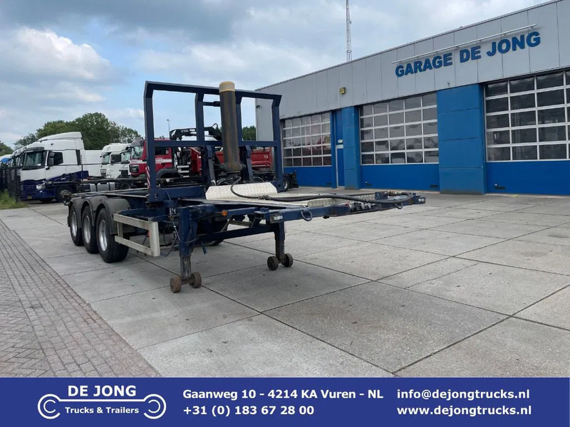 Van Hool 20 FT Tipping chassis / kiepchassis - Semiremorcă transport containere/ Swap body: Foto 1 Van Hool 20 FT Tipping chassis / kiepchassis - Semiremorcă transport containere/ Swap body: Foto 1