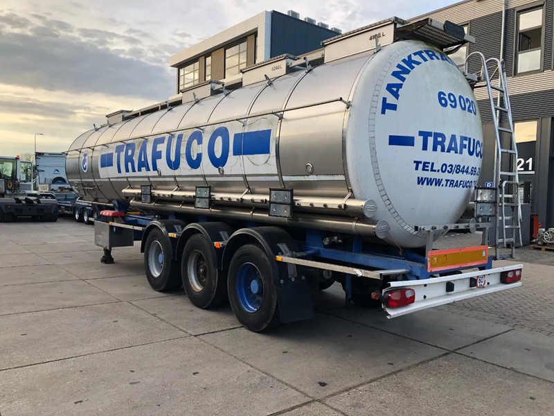 Van Hool Tank / 33.280 LT / 4 compartments / ADR / Inox - Semiremorcă cisternă: Foto 3 Van Hool Tank / 33.280 LT / 4 compartments / ADR / Inox - Semiremorcă cisternă: Foto 3