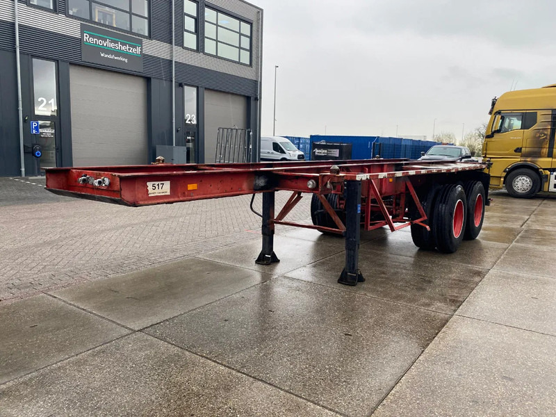 York 20 FT Chassis / Steel Suspension / Double Air - Semiremorcă transport containere/ Swap body: Foto 4 York 20 FT Chassis / Steel Suspension / Double Air - Semiremorcă transport containere/ Swap body: Foto 4
