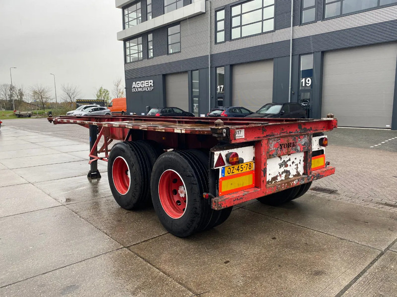 York 20 FT Chassis / Steel Suspension / Double Air - Semiremorcă transport containere/ Swap body: Foto 3 York 20 FT Chassis / Steel Suspension / Double Air - Semiremorcă transport containere/ Swap body: Foto 3