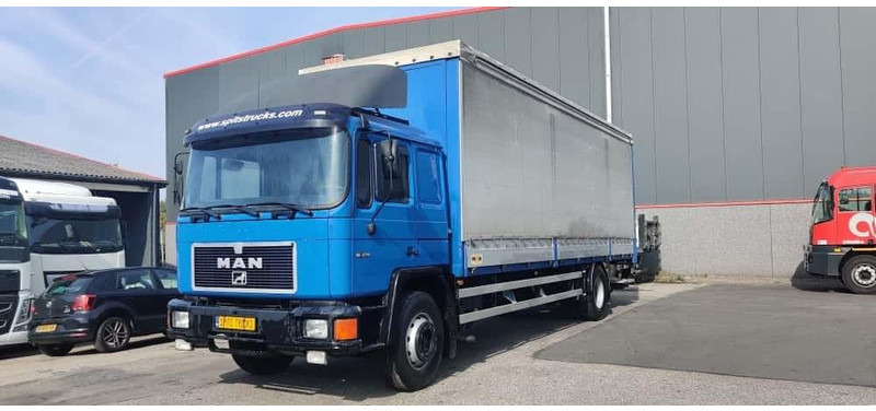 MAN 18.272 Erhel Hydris Lift + Dakspoiler - Camion cu prelată: Foto 1 MAN 18.272 Erhel Hydris Lift + Dakspoiler - Camion cu prelată: Foto 1