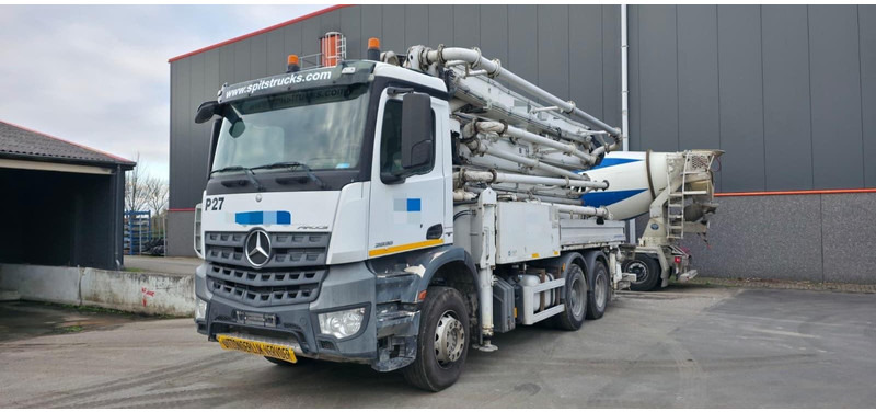 Mercedes-Benz Arocs 2836 Sermac 36m - Autopompă de beton: Foto 1 Mercedes-Benz Arocs 2836 Sermac 36m - Autopompă de beton: Foto 1