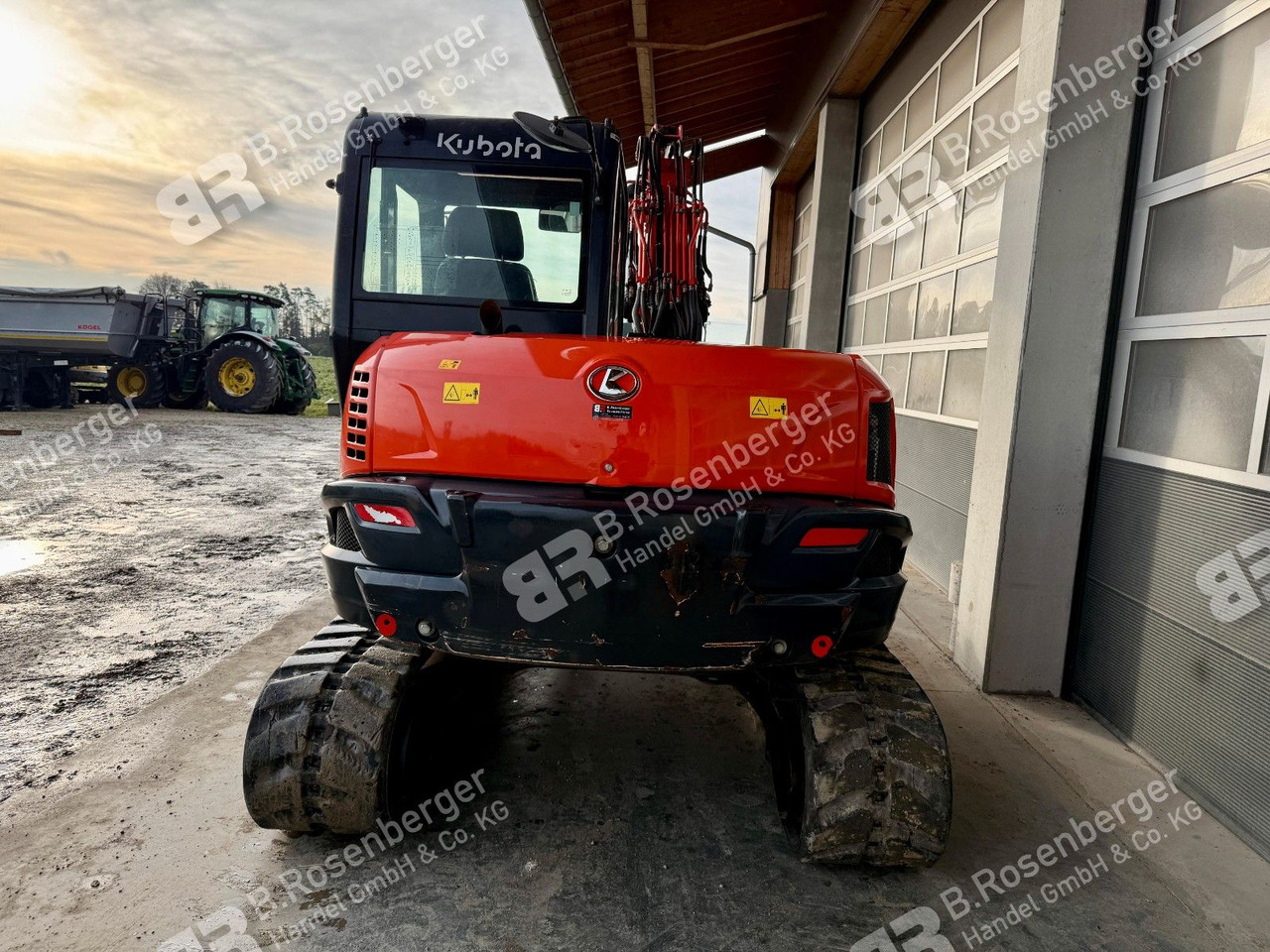 Kubota KX080-4 Verstellausleger / nur 2275h /Klima - Mini excavator: Foto 4 Kubota KX080-4 Verstellausleger / nur 2275h /Klima - Mini excavator: Foto 4