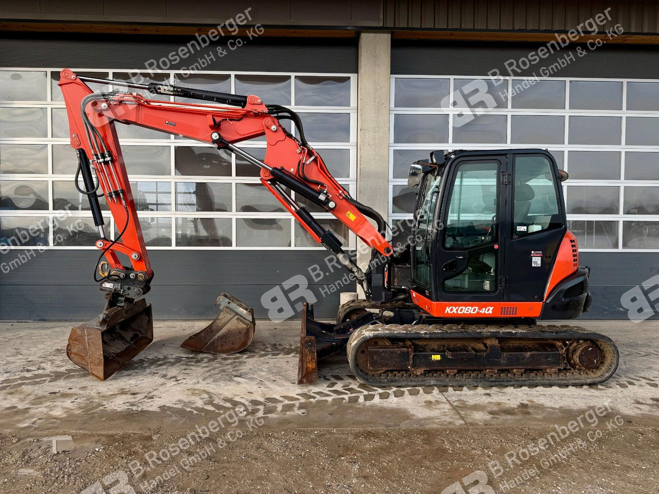 Kubota KX080-4 Verstellausleger / nur 2275h /Klima - Mini excavator: Foto 2 Kubota KX080-4 Verstellausleger / nur 2275h /Klima - Mini excavator: Foto 2