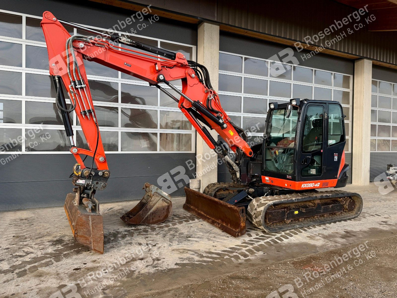 Kubota KX080-4 Verstellausleger / nur 2275h /Klima - Mini excavator: Foto 1 Kubota KX080-4 Verstellausleger / nur 2275h /Klima - Mini excavator: Foto 1