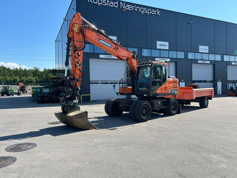 Doosan DX 140 W-5 - Excavator pe roţi: Foto 2 Doosan DX 140 W-5 - Excavator pe roţi: Foto 2