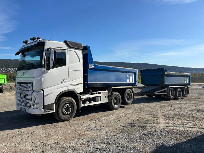 Volvo FH 540 6x4 + Maur trippelkjerre - Camion basculantă: Foto 1 Volvo FH 540 6x4 + Maur trippelkjerre - Camion basculantă: Foto 1