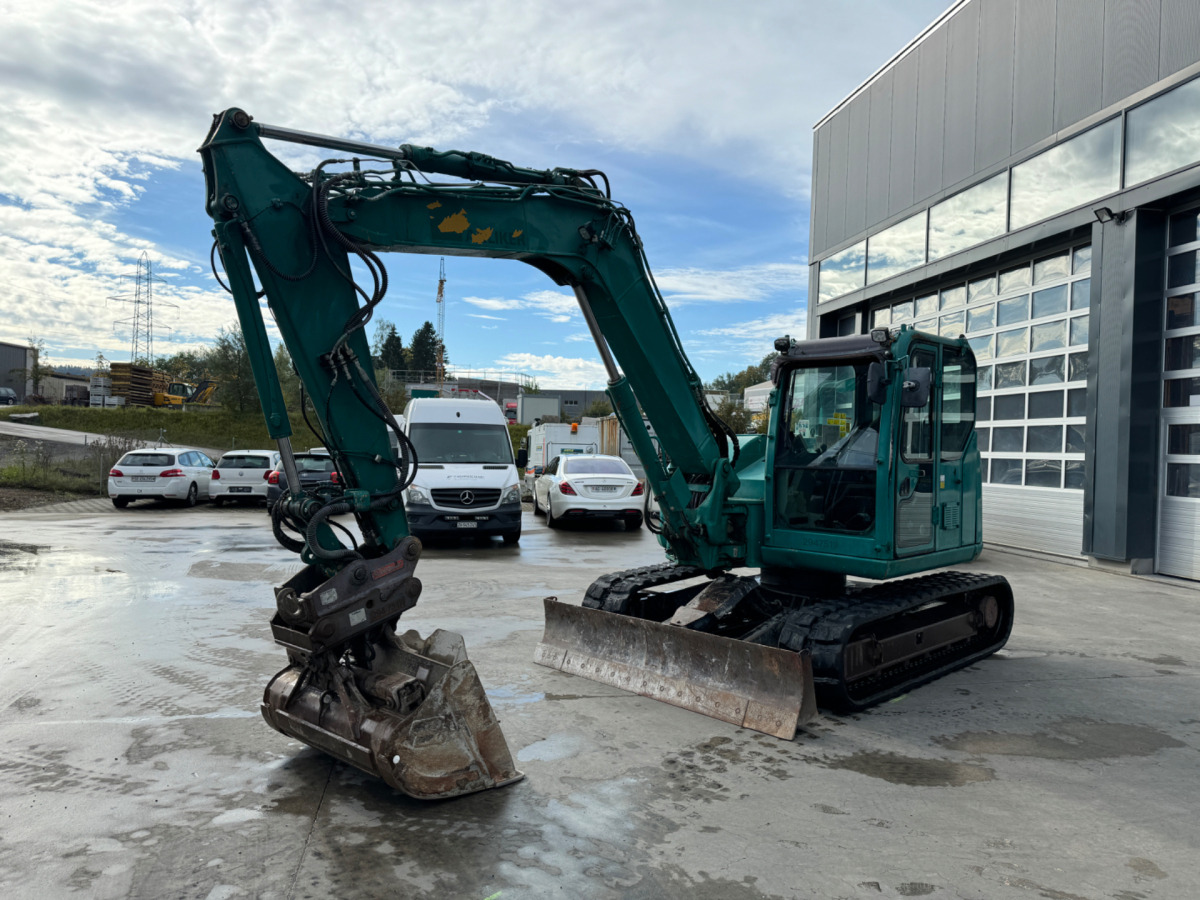 CATERPILLAR 308E2CR Oilquick 3x Schaufeln - Excavator pe şenile: Foto 2 CATERPILLAR 308E2CR Oilquick 3x Schaufeln - Excavator pe şenile: Foto 2